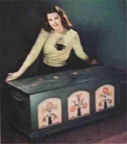 Hope chest 1946 - chest, come