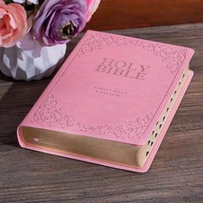 KJV Pink Faux Leather Giant