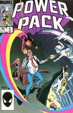 Power Pack #5 VF; Marvel | con borsa + scheda