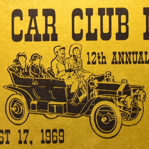 Old car club 1969 - old,