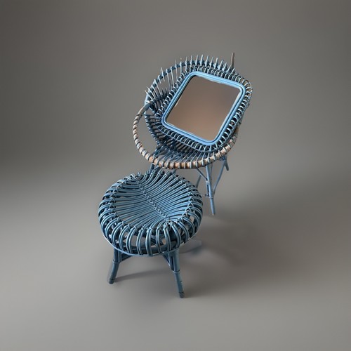 Poltrona con pouf - poltrona, e