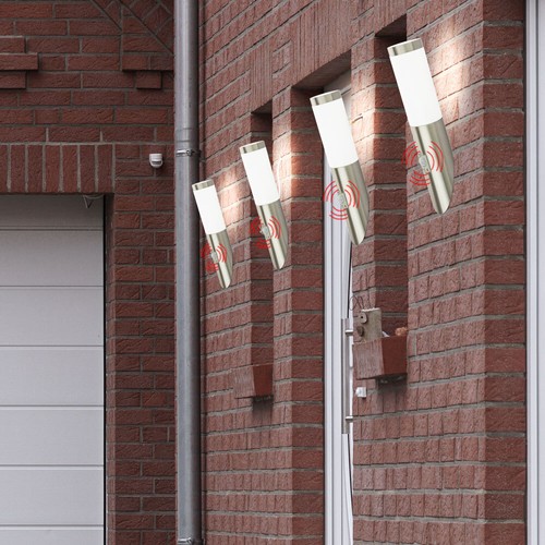 Acciaio inox esterno luci - 4x,