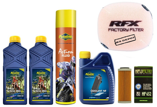 Kit tagliando olio - olio, ktm