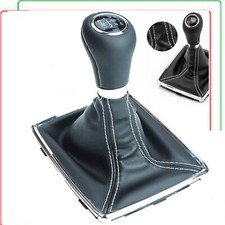 POMELLO LEVA  CAMBIO ECOPELLE MANOPOLA CUFFIA per MERCEDES GLK 