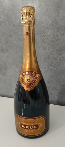 Bottiglia champagne krug - krug, reims