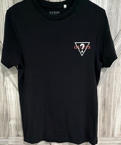 Black guess triangle logo - black,
