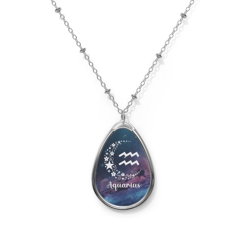 Collana goccia zodiaco - a,