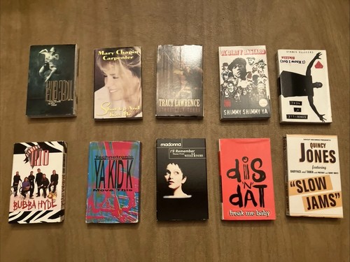 Cassete lot 18 - lot, of