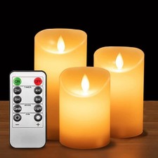 ILEEDear Candele LED finte