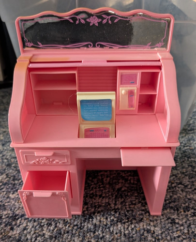 Scrivania vintage barbie - scrivania,