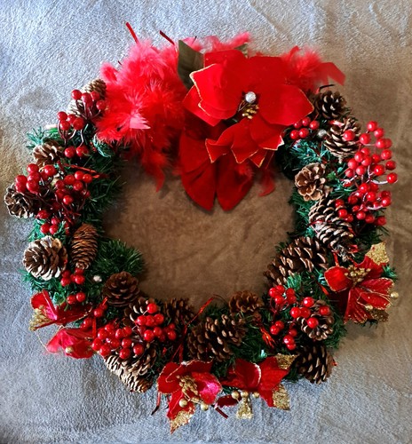 Ghirlanda natale fuoriporta - di,