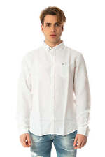 SUN68 UOMO CAMICIA LINO art