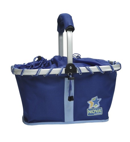 Cestino blu pieghevole pic - cestino,