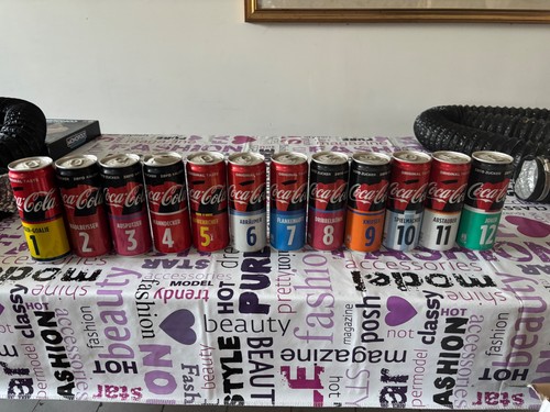 Collezione lattine coca cola - collezione,