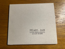 Pearl Jam Live Boston 2000 CD