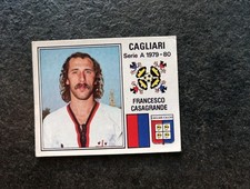 Figurina Calciatori Panini 1979-80 #65 Casagrande Cagliari  Con Velina RARA