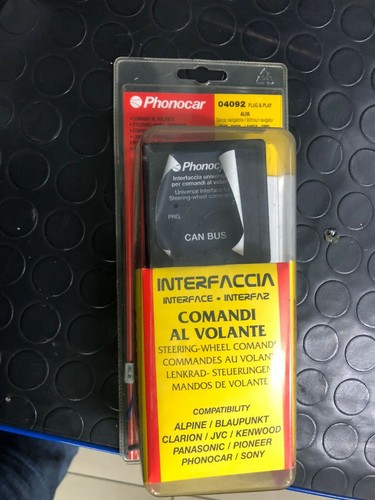 Phonocar 04092 interfaccia