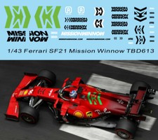 1/43 Decals per  Ferrari SF21