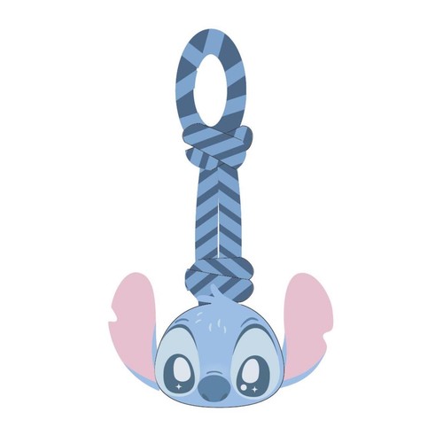Stitch rope dog toy - toy, blue