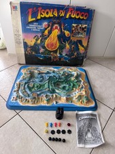 L'ISOLA DI FUOCO  - MB - PRIMA EDIZIONE - NON COMPLETO - RICAMBI - OTTIMO