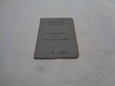 MOTO GUZZI TROTTER LIBRETTO MOTORINO 50cc CARTA CIRCOLAZIONE USO COLLEZIONISTICO