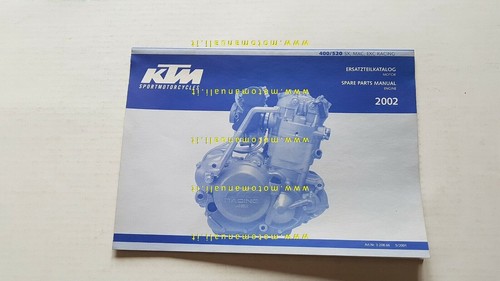 Ktm 400520 mxc exc 2002 - 400520, sx-mxc-exc