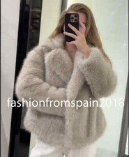 ZARA NUOVA GIACCA PELLICCIA