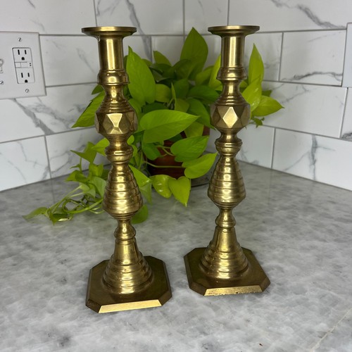 Coppia portacandele vintage
