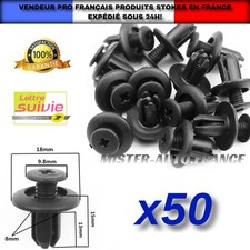 x50 Clips Fixation 8mm