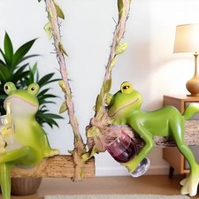 Altalena rana in resina da