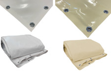 TELO TELONE OCCHIELLATO IMPERMEABILE IN PVC OSCURANTE 100% OCCHIELLI OGNI 50 CM