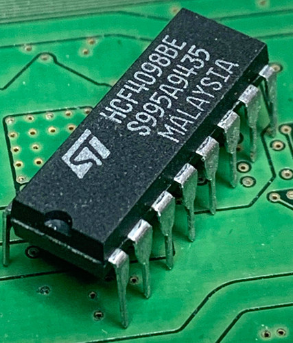 Hcf4098be circuito - hcf4098be, st