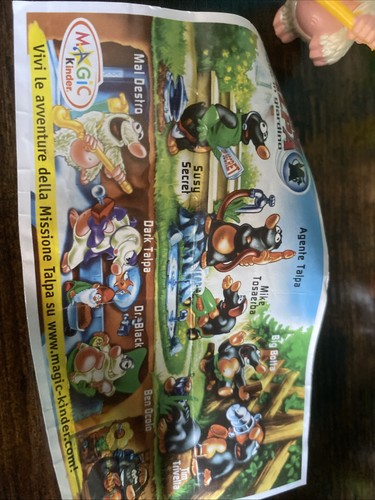 Serie missione talpa kinder - serie,