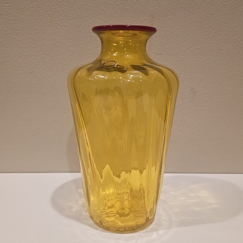 Vaso venini monofiori rigadin - vaso,