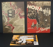 6 fogli pubblicitari "Radio