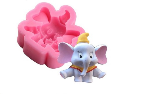 Stampo silicone elefantino - stampo,
