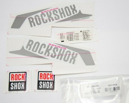 Kit adesivi forcella rock shox - kit,