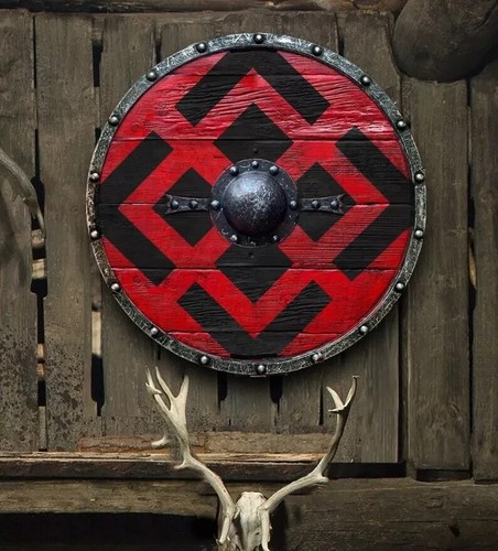 Scudo vichingo rotondo