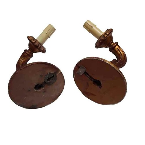 Coppia applique legno - applique,