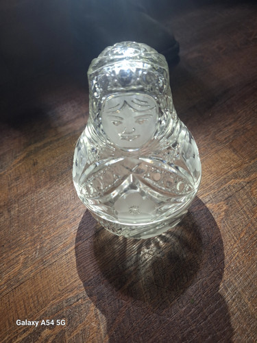 Porta caramelle vetro babushka - vetro,