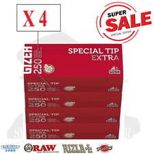 Giza Tubetti Punta Speciale Extra King Filtri TUBI Tubi 4 Box Da 250 Sigaretta