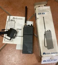 RICETRASMITTENTE MIDLAND 147 - 174 MHz - CT-6V -VINTAGE --RARO