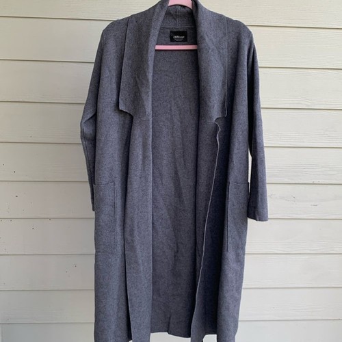 Zara knit gray cardigan - , small