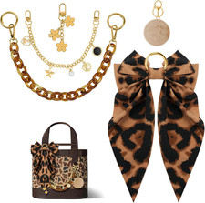5-Piece Tote Bag Charm Set for
