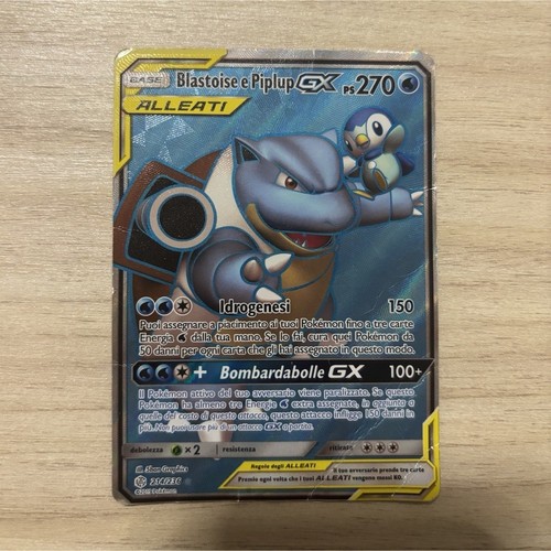 Pokémon blastoise piplup - blastoise, gx