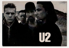 CARTOLINA  U2 THE JOSHUA TREE 1987 POSTCARD