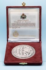 SAN MARINO MEDAGLIA 1992 DIRITTI UOMO FDC IN BOX ARGENTO DE SIMONI NUMISMATICA