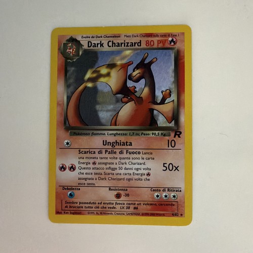 Pokemon dark charizard - charizard, 4/82