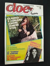 Cioè 9 1982 Adriano Celentano Ornella Muti Tempi Duri Rettore Perigeo Presley