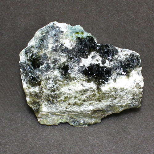 Vesuvianite black lake - black, /